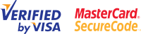 Verified by Visa and MasterCard SecureCode secure payments
